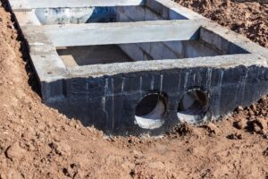 Primary considered when constructing concrete stormwater pits